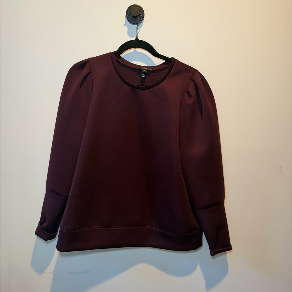 Stella & Dot Deep Purple Sweatshirt